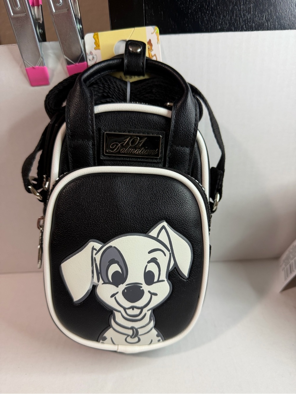 Primark Disney 101 Dalmatians Black and White mini Crossbody one size - Picture 2 of 3